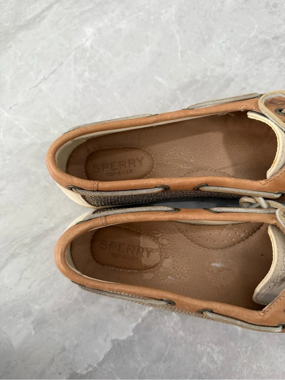 Women’s Sperry Top-Sider Firefish Leather Boat Shoes STS95592 Preppy Size 7.5 M